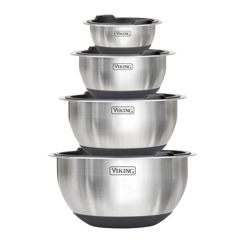 Nordicware 8-Piece Covered Mixing Bowl Set – The Cook's Nook