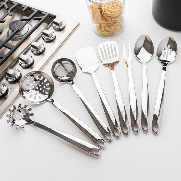 Viking Kitchen Utensils - 8 Piece Tool Set - Stainless Steel – Cutlery and  More