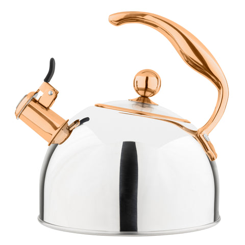 Copper Stainless Steel Whistling Kettle, 3L - Elegant Kitchen Applianc —  Latinafy