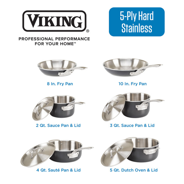 Best Buy: Viking Hard Anodized Nonstick, 10 Piece Cookware Set