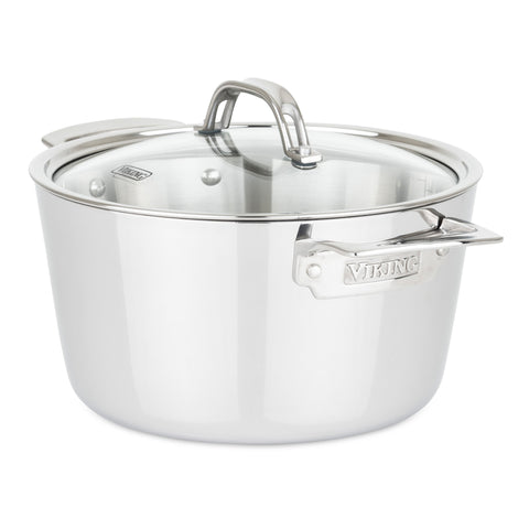 Brentwood 3-Quart Aluminum Non-Stick Dutch Oven, Gray