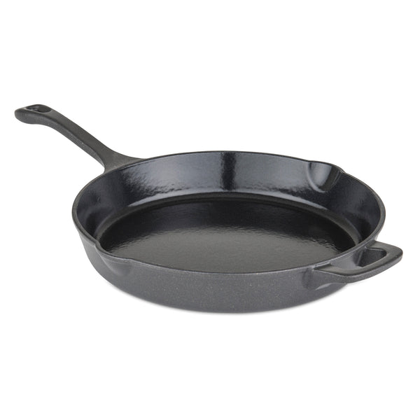 Enameled Cast Iron 12 Skillet - White