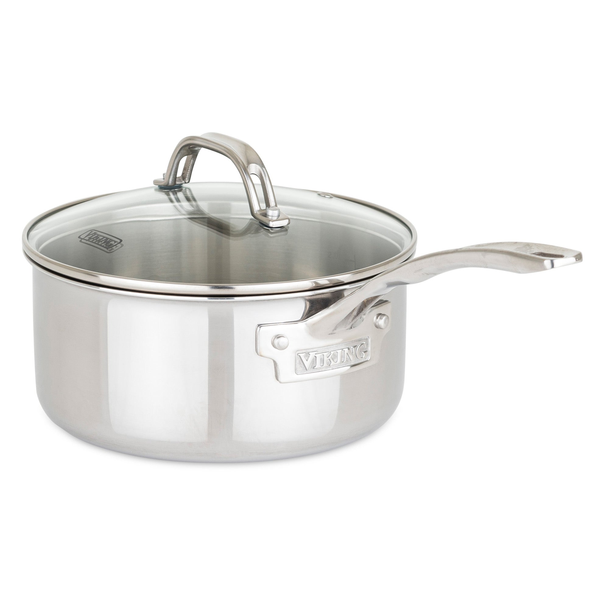 Le Creuset ~ Stainless Steel ~ 7 Piece Set (10 Fry Pan, 2 qt. Saucepan w/ Lid, 3 qt. Saute Pan w/Lid, 7 qt. Stockpot w/Lid), Price $580.00 in  Madison, MS from Persnickety