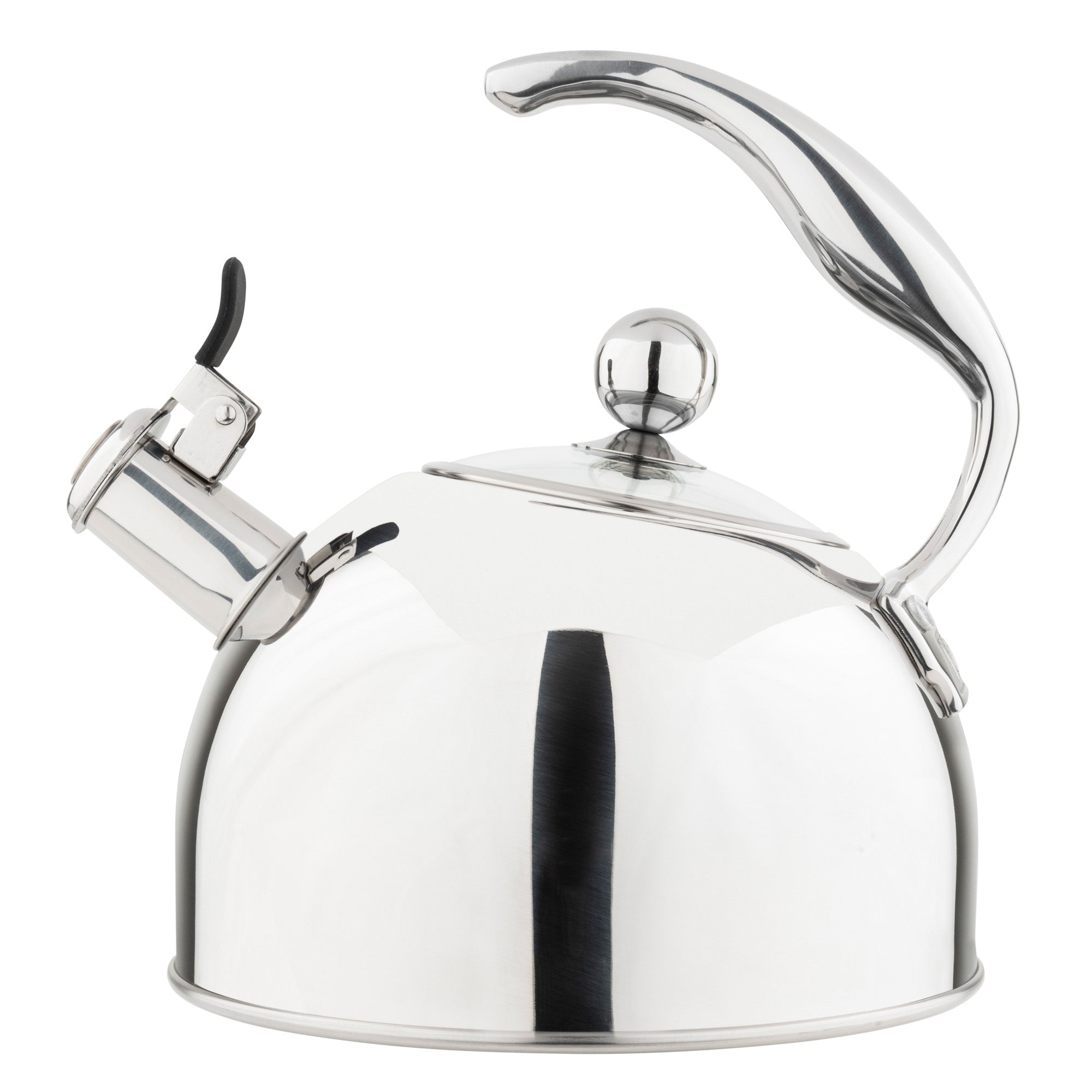 Whistling Tea Kettle Stainless Steel Teapot, Teakettle for Stovetop  Induction Stove Top, Fast Boiling Heat Water Tea Pot 2.6 Quart