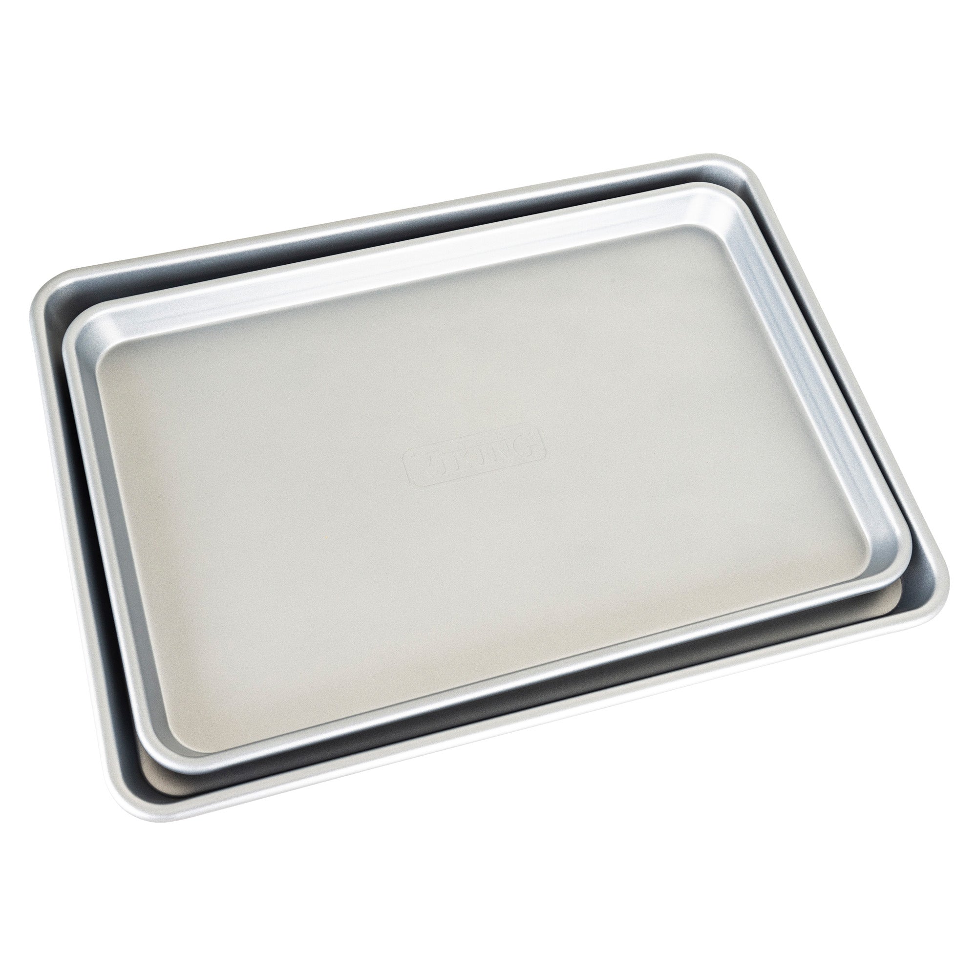 2-Pack Aluminum Large Baking Sheet Pan, Steel Nonstick Cookie Sheet, B