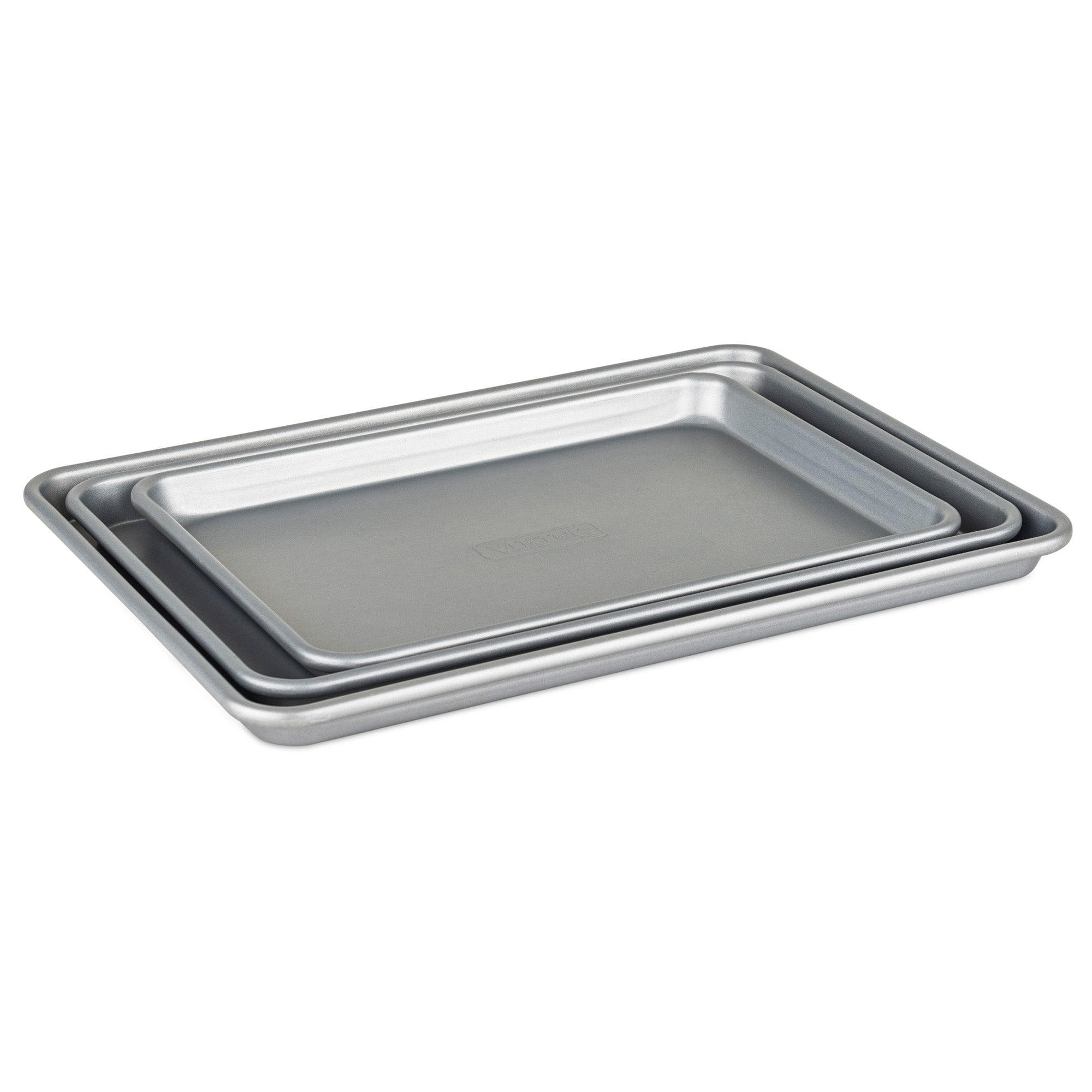 Baking Tray Set Of 2, Stainless Steel Oven Tray, Small+medium