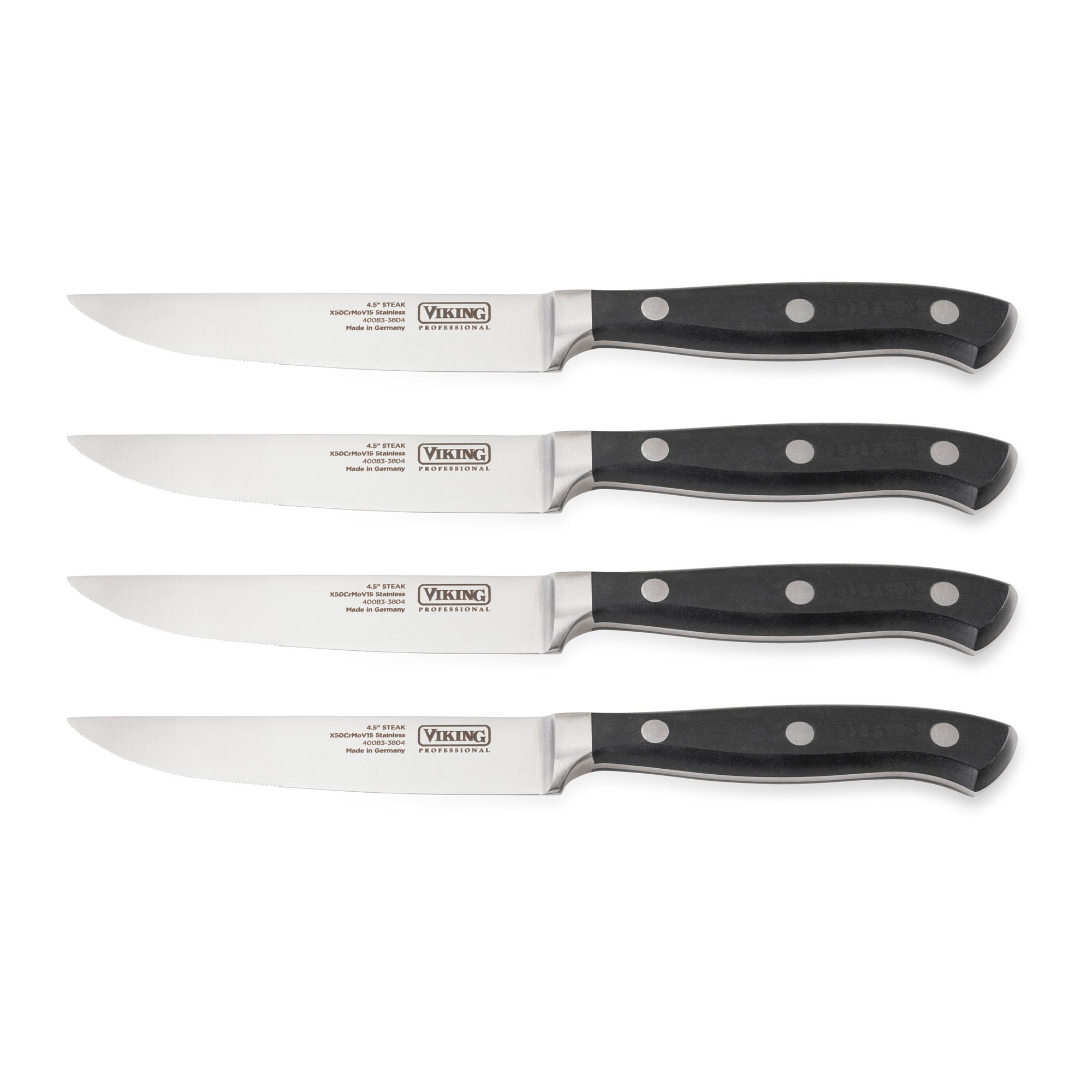 4-Piece Culinary Knife Set with Case