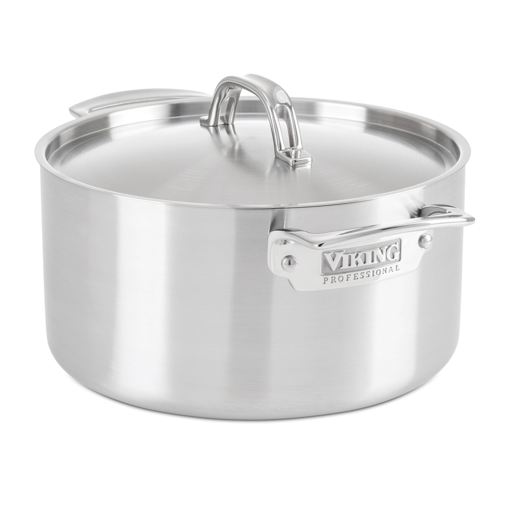 Pro-Quality Stainless Steel Saucier | 5 qt | Lifetime Warranty | Made in