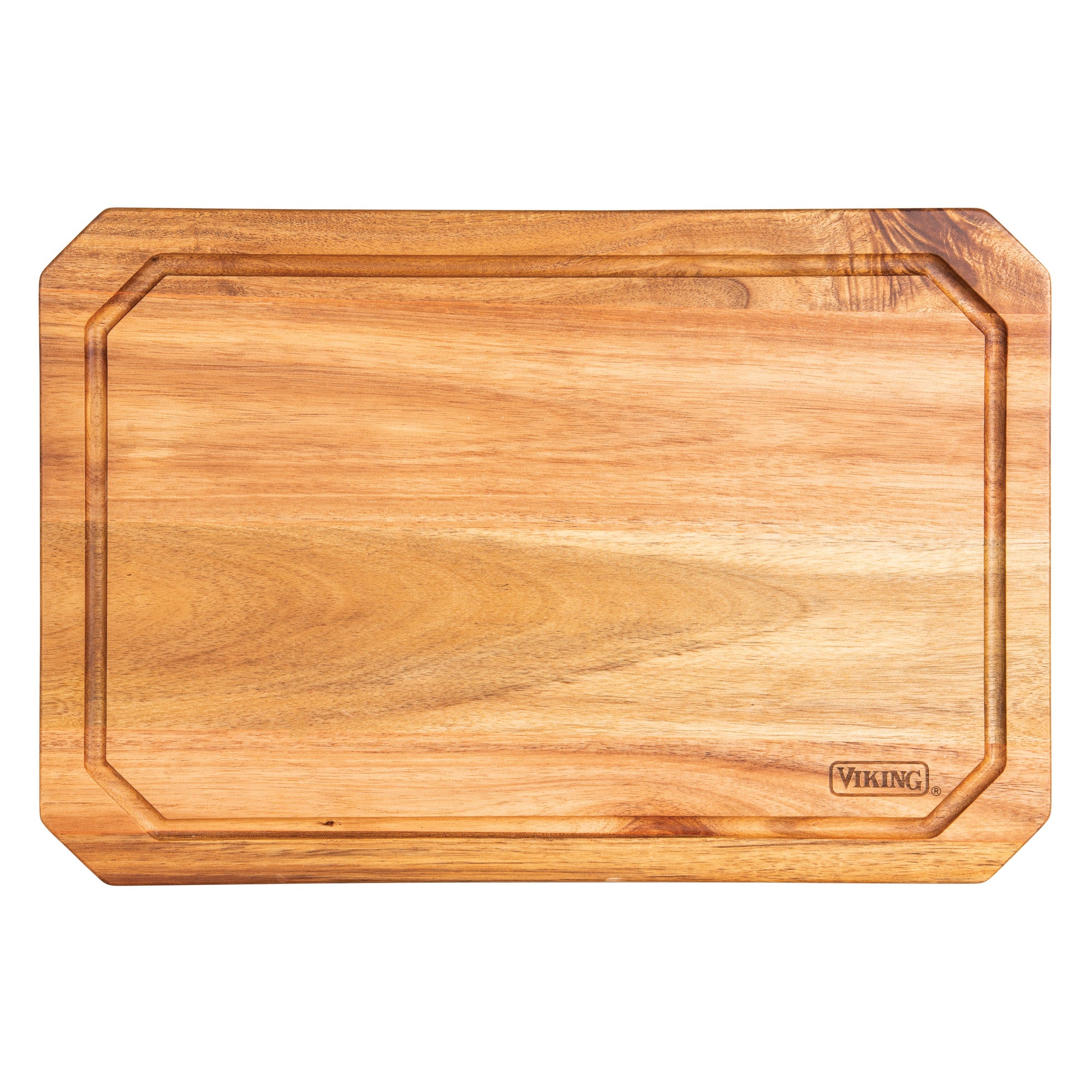 Viking Acacia Carving Board with Juice Groove