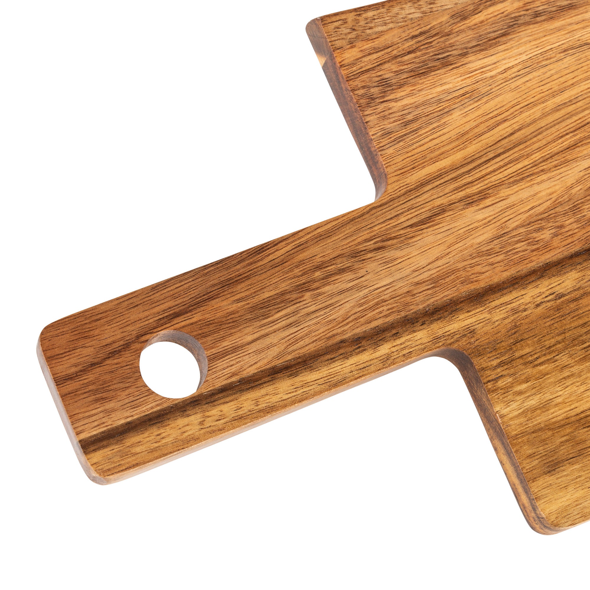 Viking Acacia 2-Piece Paddle and Cutting Board Serving Set