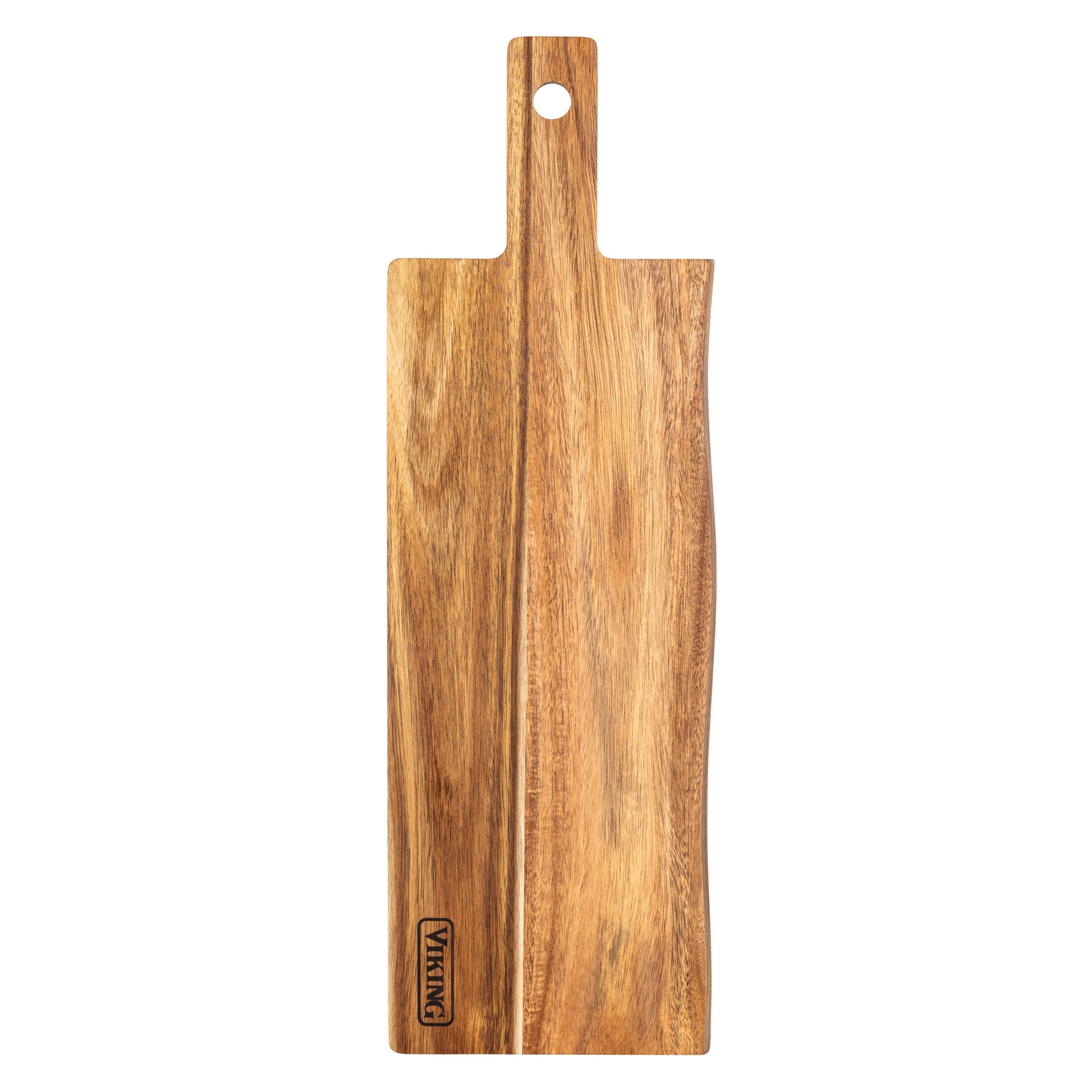 Viking Acacia 2-Piece Paddle and Cutting Board Serving Set