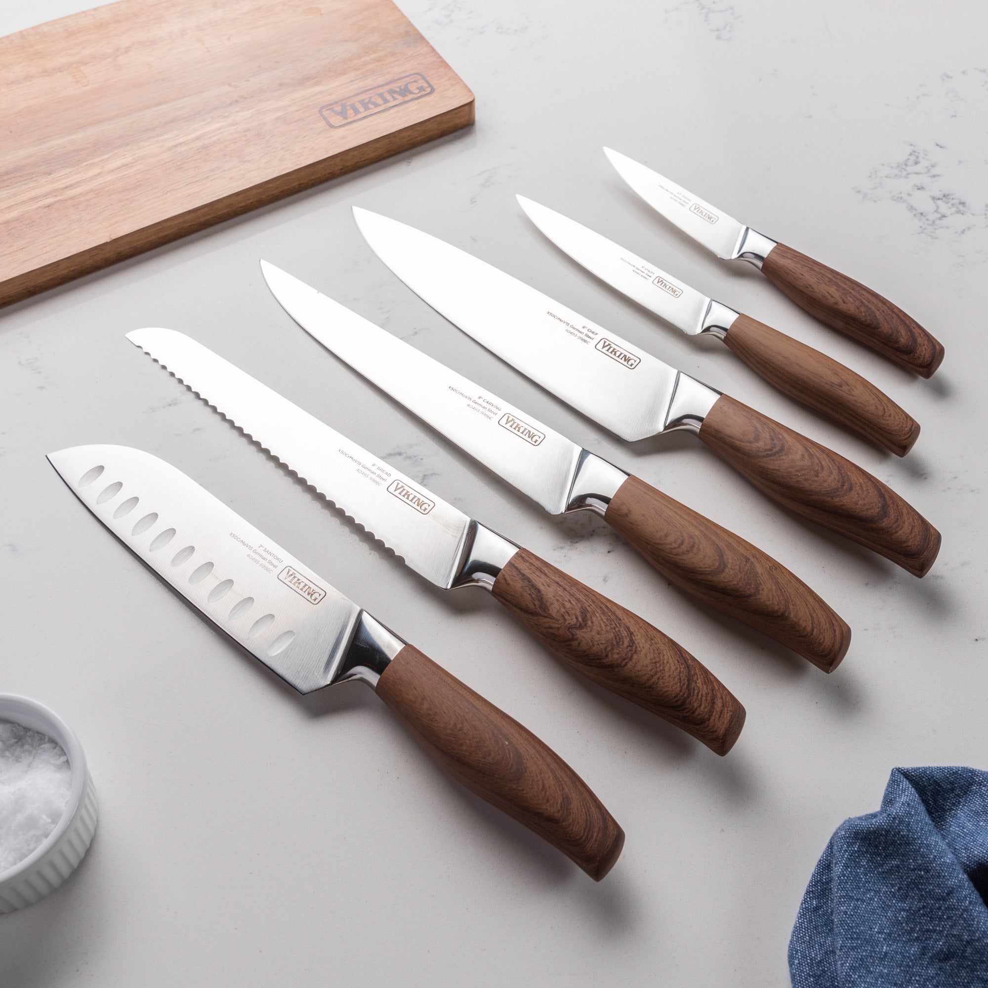 EASY KITCHEN Nordic style wooden handle kitchen tools 6-piece set - Shop  uniqueart Cookware - Pinkoi