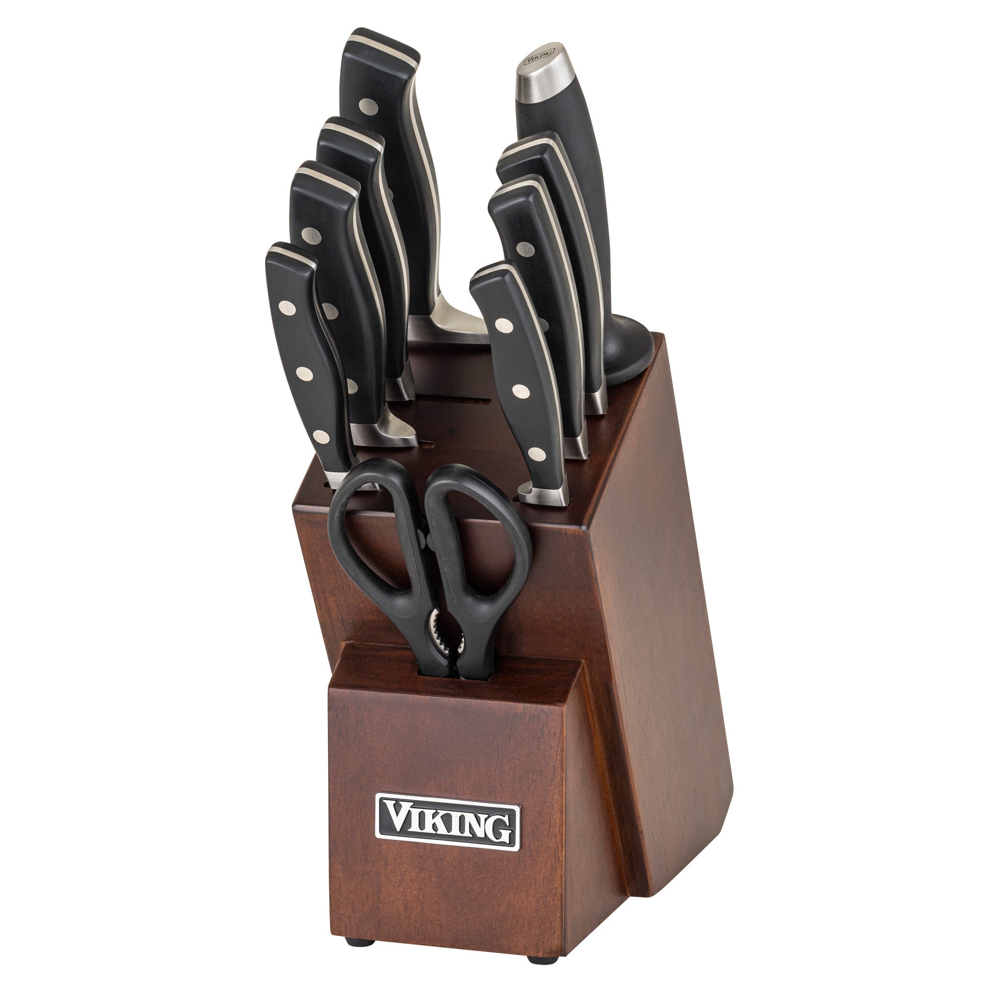 Viking 10-Piece True Forged Cutlery Set with Block