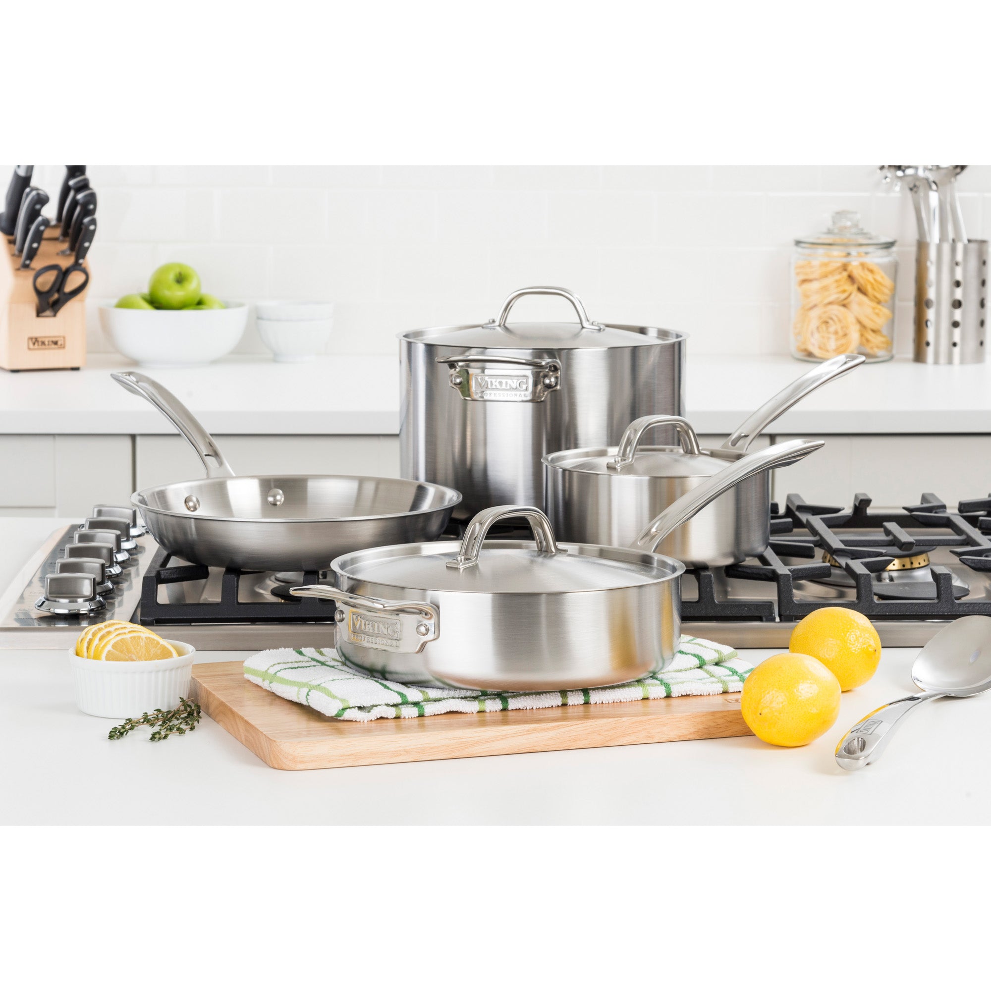 Viking Professional 5-Ply 7-piece Cookware Set