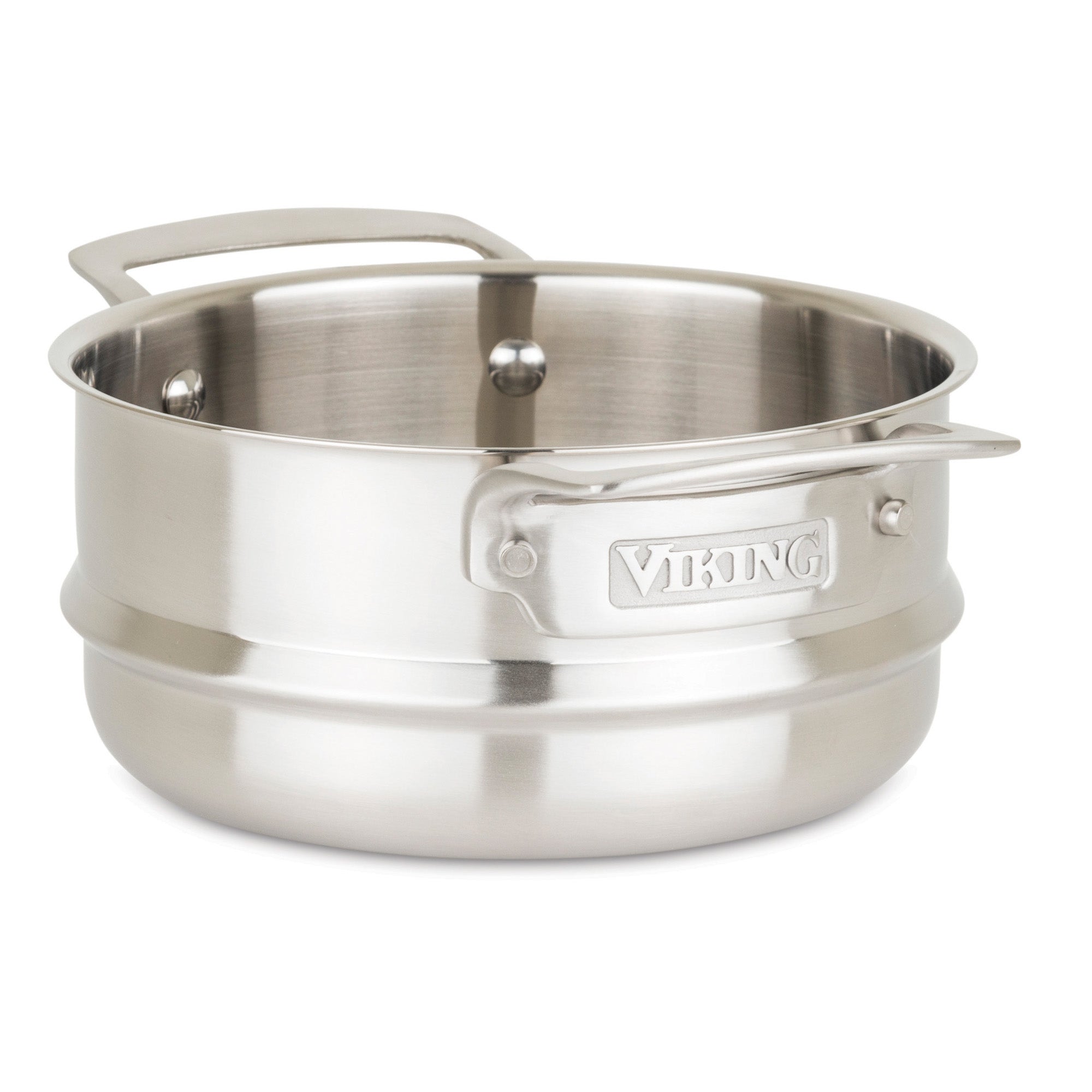 Viking Stainless Steel Universal Steamer Insert and Colander – Viking  Culinary Products